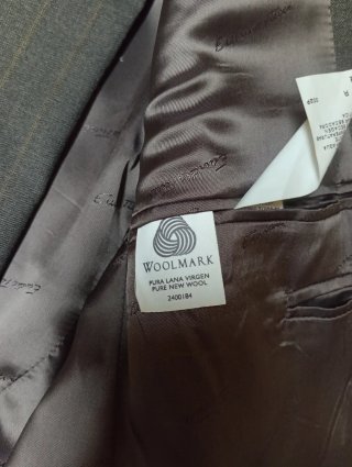 Traje de pantalón chaqueta Emilio Tucci gris