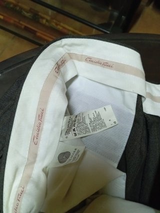 Traje de pantalón chaqueta Emilio Tucci gris