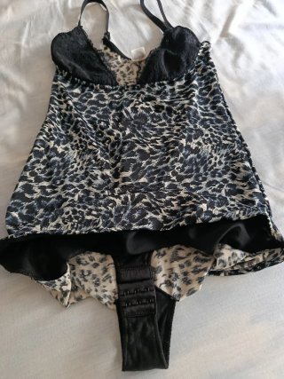 Faja Vestido Moldeador Animal Print
