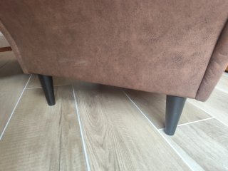 Sillón orejero Ikea marrón impecable.