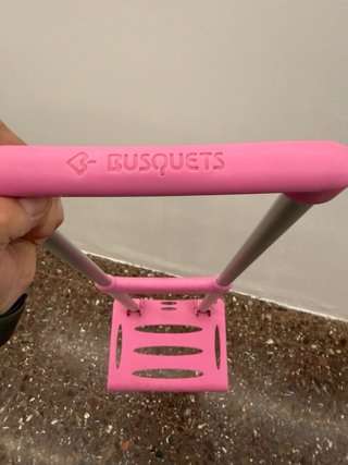 Carro porta mochila rosa
