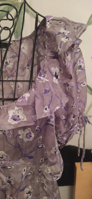 Blusa Zara seda