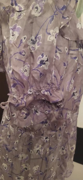 Blusa Zara seda