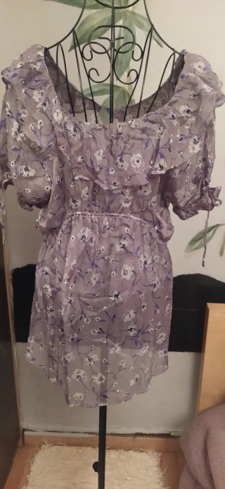 Blusa Zara seda