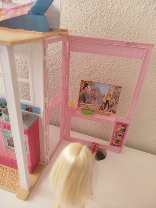 Casa di Campagna Barbie Pieghevole a 2 Piani