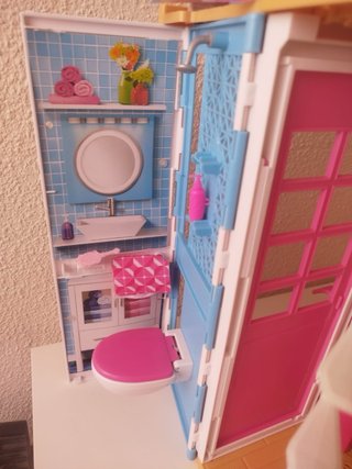 Casa di Campagna Barbie Pieghevole a 2 Piani