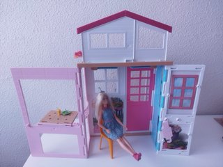 Casa di Campagna Barbie Pieghevole a 2 Piani