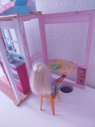 Casa di Campagna Barbie Pieghevole a 2 Piani