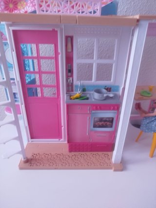 Casa di Campagna Barbie Pieghevole a 2 Piani