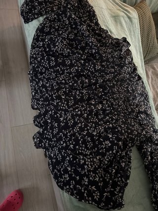 Vestido Pepe Jeans floral negro