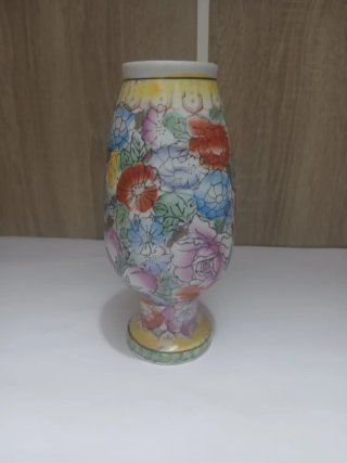 Jarrón Porcelana China Macao Vintage 640513926