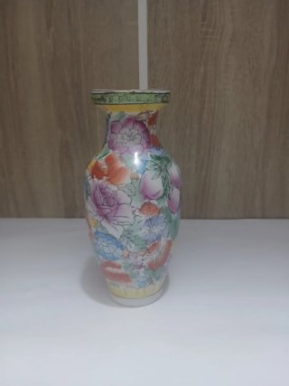 Jarrón Porcelana China Macao Vintage 640513926