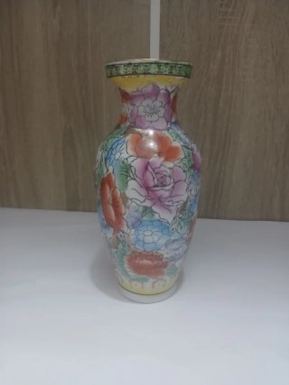 Jarrón Porcelana China Macao Vintage 640513926