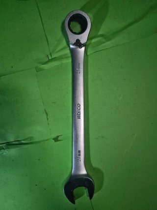 Llave Carraca Fija 27mm Alyco