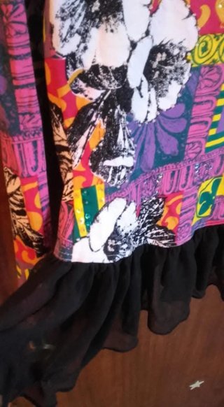 Vestido Ibiza Corto con Tutú Multicolor