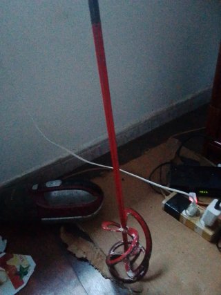 Pata de cabra y removedor de mortero o pintura spi