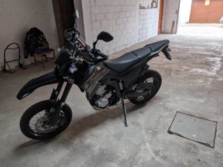Yamaha WR250X Supermotard Negra