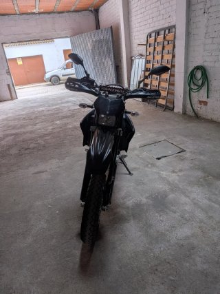 Yamaha WR250X Supermotard Negra