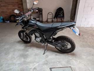 Yamaha WR250X Supermotard Negra