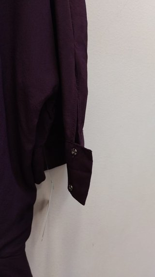 Vestido seda midi Bimba y Lola morado