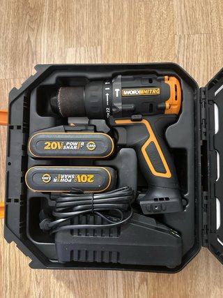 Taladro WORX NITRO 20V Brushless