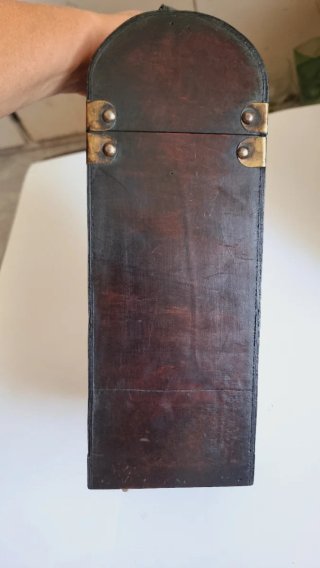 Caja baúl decorativo madera vintage