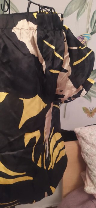 Blusón de seda estampado