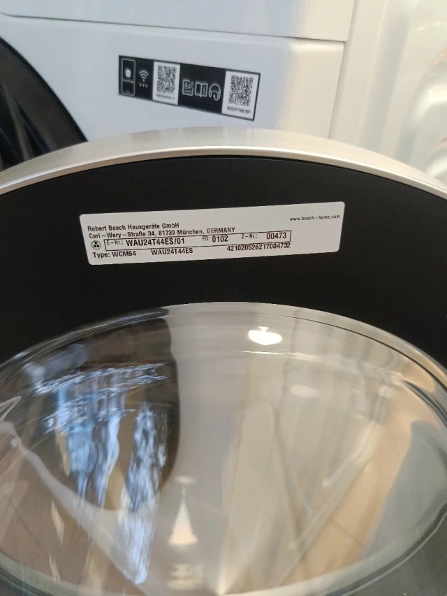 Lavadora Bosch Serie 6. 9kg 1200rpm