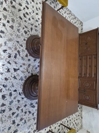 Mesa comedor vintage madera