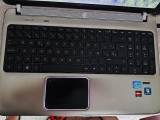 Portátil HP i7 2670 Plata/Negro