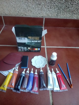 Kit Reparación Cuero y Vinilo Profesional