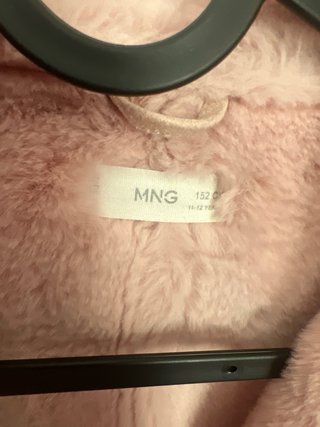 Chaqueta Zara niña rosa T.11-12