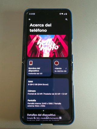 Motorola Razr 60 Blu 256gb