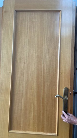 Puertas interiores madera con jambas