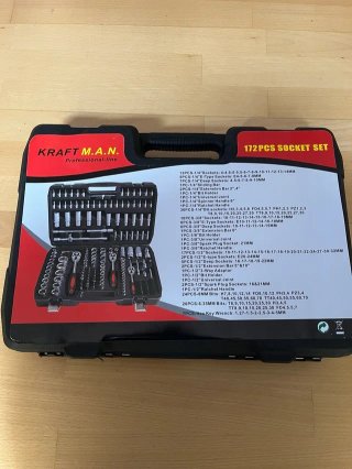 Maletín Herramientas 172 Piezas NUEVO