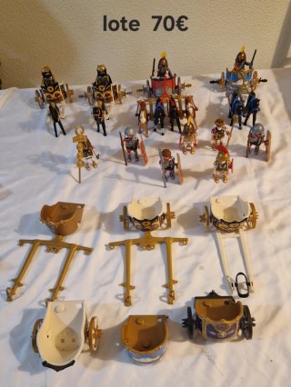 Lote Playmobil Carros Romanos