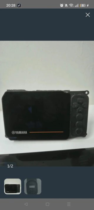 Pantalla y Mando Yamaha con Regleta