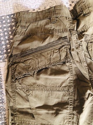 Bermuda Zara Caqui Talla 40