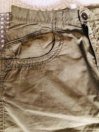 Bermuda Zara Caqui Talla 40
