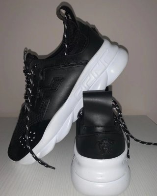 Sneakers Versace Nere e Bianche