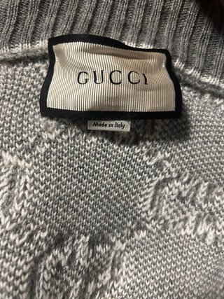 Sudadera Gucci GG Gris