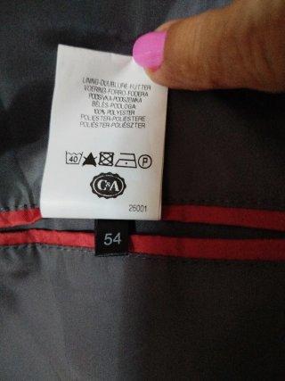 Chaqueta de caballero gris