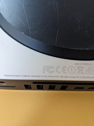 Mac Mini Intel i7 (Late 2014) 3ghz 16GB RAM