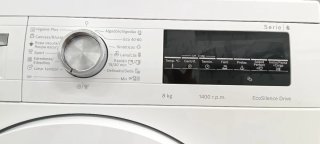 LAVADORA CARGA FRONTAL BOSCH 8 KG A+++ SERIE 6