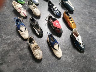 Lote mini botas de fútbol