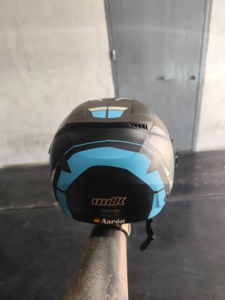 Casco Jet Unik Air Soft Azul talla xl