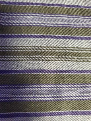 Bolsa de tela color vrrde-gris-lila