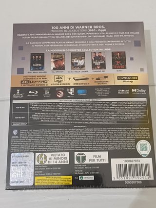 100 Years Warner Bros 4K UHD Blu-ray Box