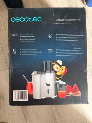 Licuadora Cecotec StrongTitanium 19000 XXL
