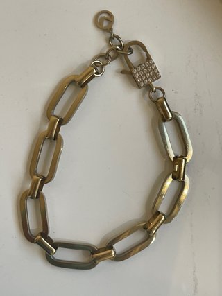 Pulsera Viceroy Original Dorada Eslabones.